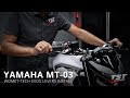 How to install Womet-Tech EVOS Adjustable Shorty Levers on a 2020 Yamaha MT-03 by TST Industries