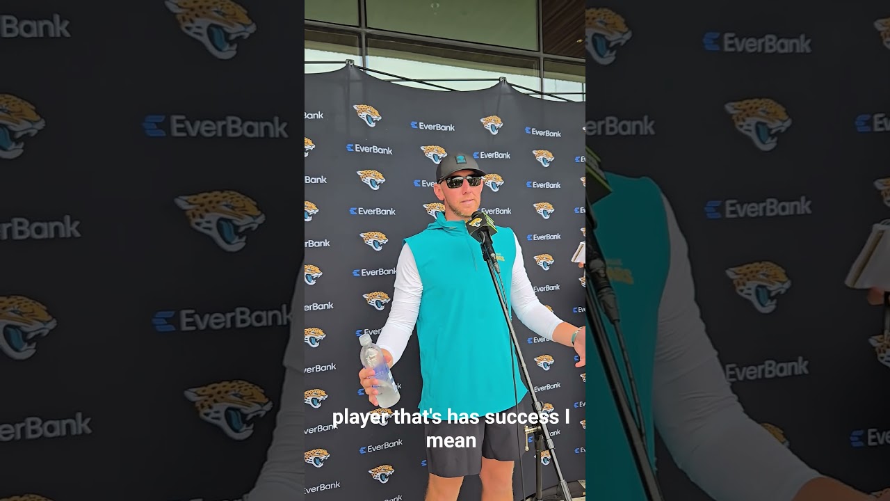 Coach Liam Coen talks Cream Rising to the top                 #jaguars #gojags