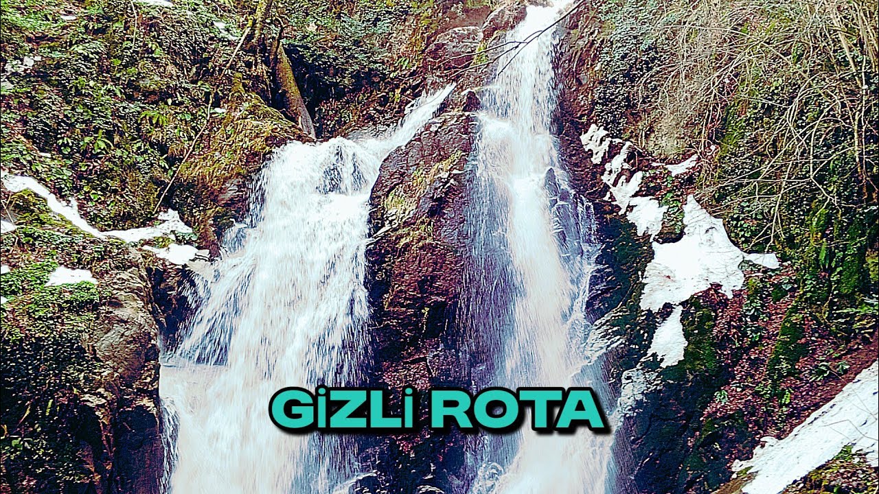 Oylat şelalesi nin hiç görülmemiş patikaları