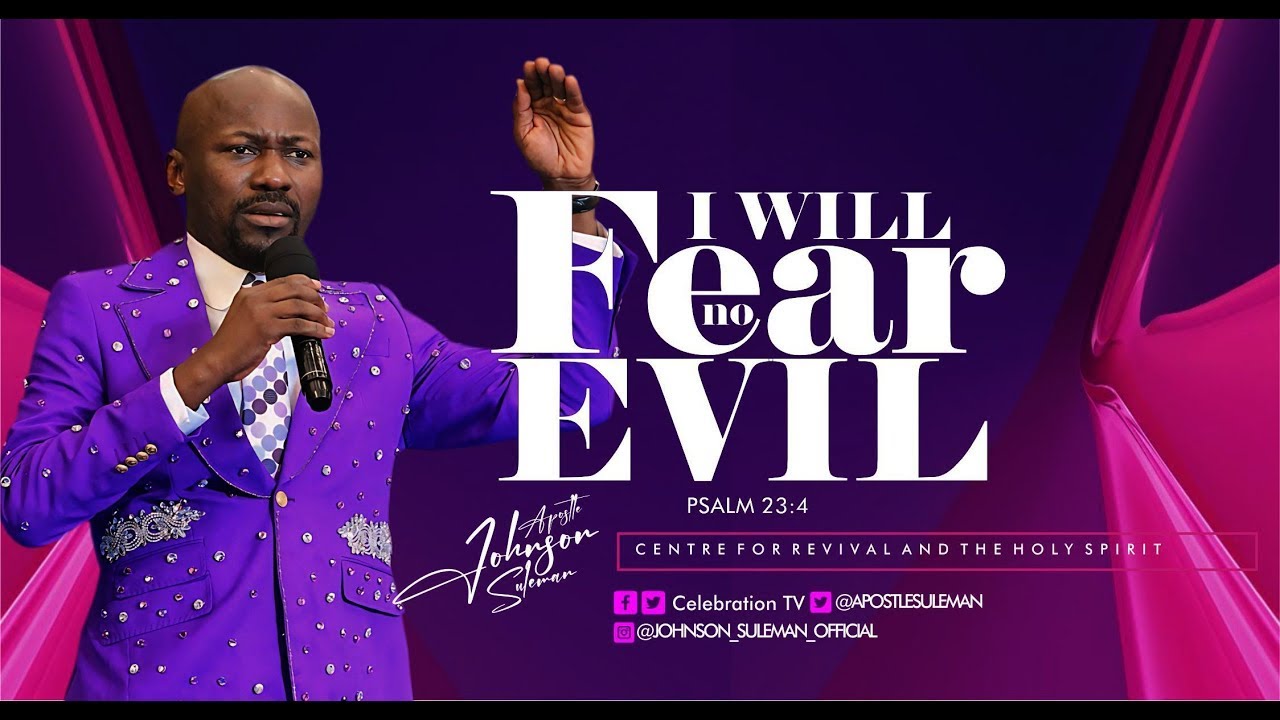Full Message! I WILL FEAR NO EVIL By Apostle Johnson Suleman (Sunday Service - 24th March, 2024)