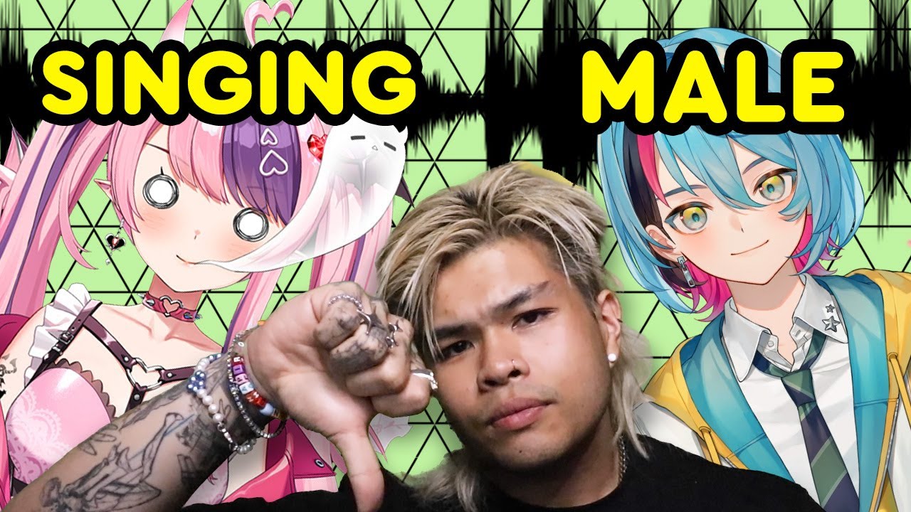 Anime Hater Tries to Match Voices to VTubers (Singing, Male and More)