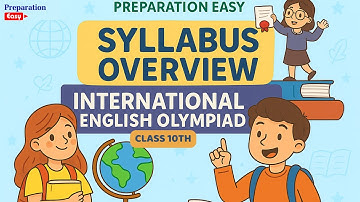 International English Olympiad Syllabus Overview | Class 10th | Preparation Easy