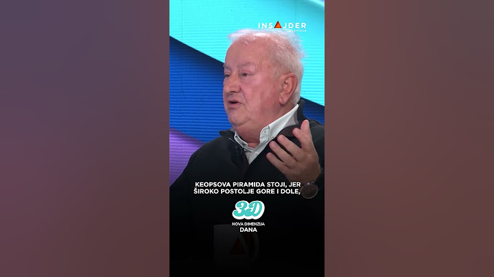 Profesor Miodrag Zec o trenutnom stanju u državi.