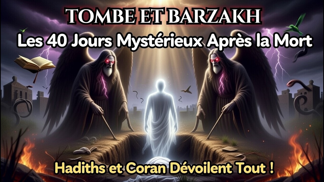 TOMBE ET BARZAKH : Les 40 Jours Mystérieux Après la Mort – Hadiths et Coran Dévoilent Tout !