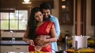 The couple's First cooking with Romance