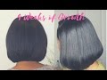 RELAXED HAIRCARE: HAIR JOURNEY UPDATE, HEALTHY GROWTH &amp; SETBACKS