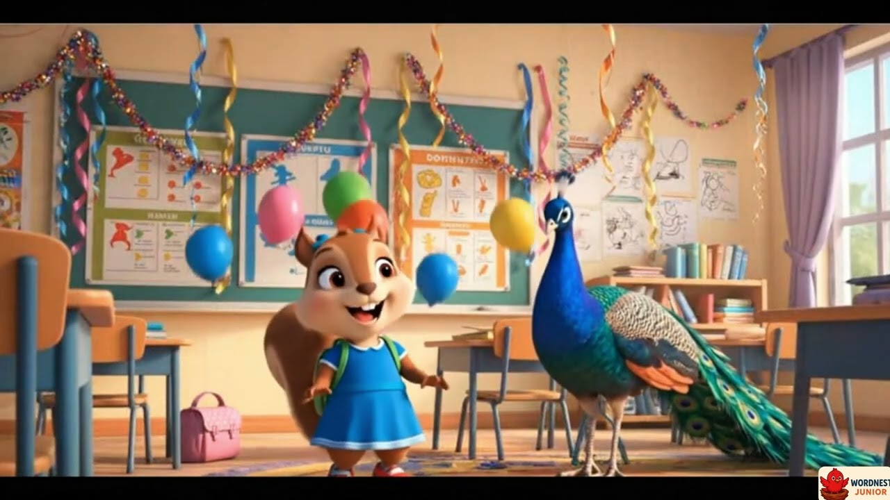 Happy Children’s Day 🎉 | Gillo & Peacock Fun Talk | 3D Kids Animation