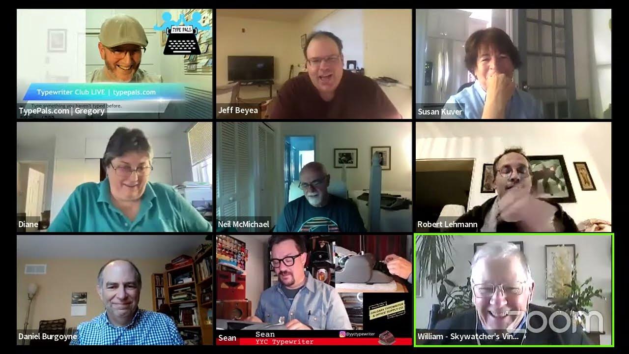 Typewriter Club LIVE typewriters YouTube