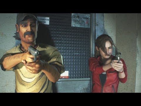 Kenny Meets Claire Redfield and Tell Her About His Boat - Resident Evil 2 Remake (MOD)