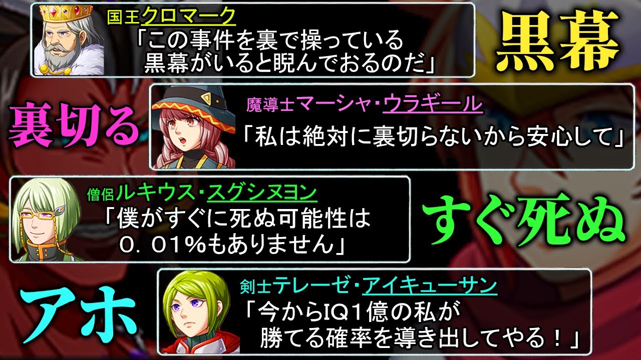 名前で全部ネタバレしてくるフルボイスRPG｜ネタバレが激しすぎるＲＰＧ - 最後の敵の正体は勇者の父 -