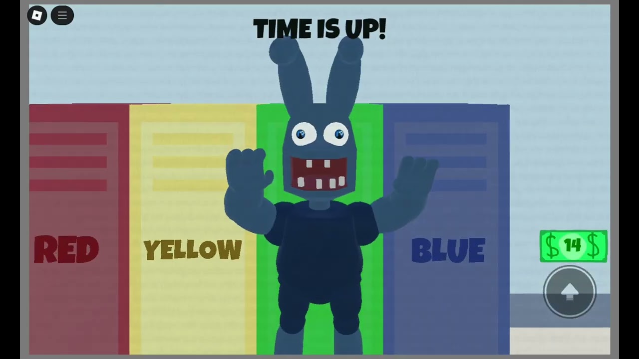 로블록스 파란색 토끼 게임 