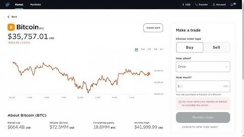Gemini Buying and Selling Bitcoin & Ethereum in 2021 | Gemini CryptoCurrency exchange $1000 BTC free