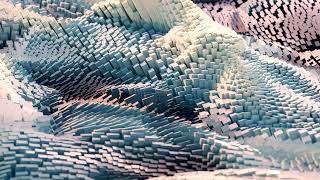 The Flowing Cubes - Blender 3D Geometry Nodes