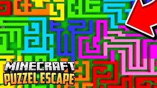 ONTSNAPPEN uit EEN MEGA OUDE PUZZEL MAP - Minecraft Escape Deel 1 screenshot 2