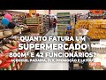 Quanto fatura um supermercado de 800m e 42 funcionrios  super dicas nas visitas em supermercados