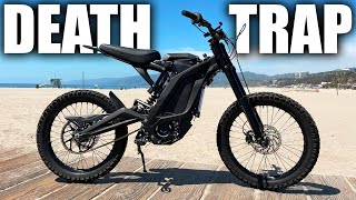 This 70 MPH ebike is DANGEROUS