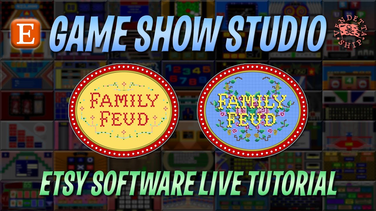 Game Show Studio | Etsy Software Tutorial | Family Feud & Family Feud: Bullseye Edition