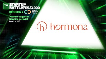 TechCrunch Startup Battlefield - Session 2: Hormona