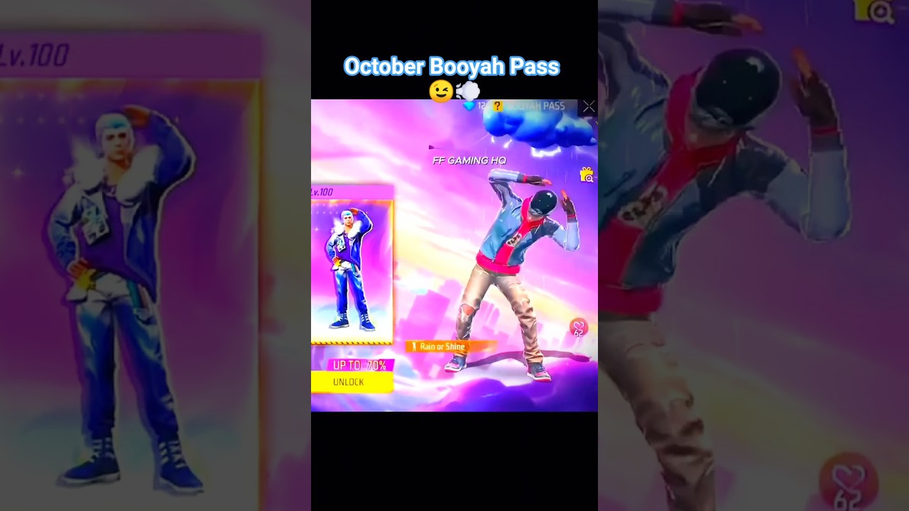 🔥 October Booyah Pass Full Rewards Leak 2025 | Free Fire Max 2025 