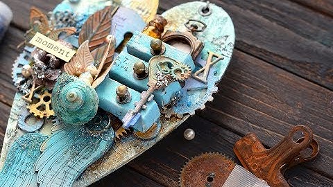 Mixed Media Heart Video Tutorial