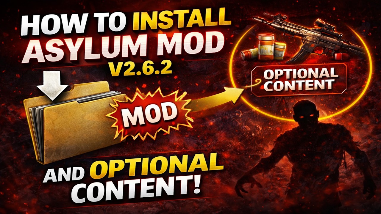 Fresh Install Required! Asylum Mod v2.6.2 Setup Tutorial - YouTube