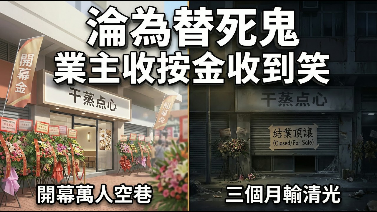 執笠潮大爆發！老友記棺材本3個月輸光！踢爆「免大廚」飲食騙局：幾十萬買堆爛鐵？揭開吸血黑幕！睇完保住副身家！