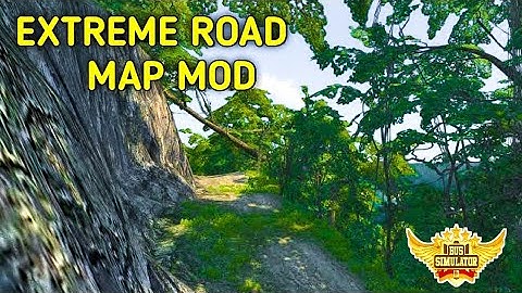 BUSSID Map Mod V3.7 - Download EXTREME ROAD 💯 Map Mod For bus simulator Indonesia #extrememap #मैप