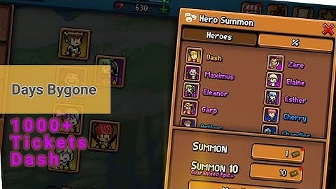 Days Bygone - Gameplay: 1100+ tickets