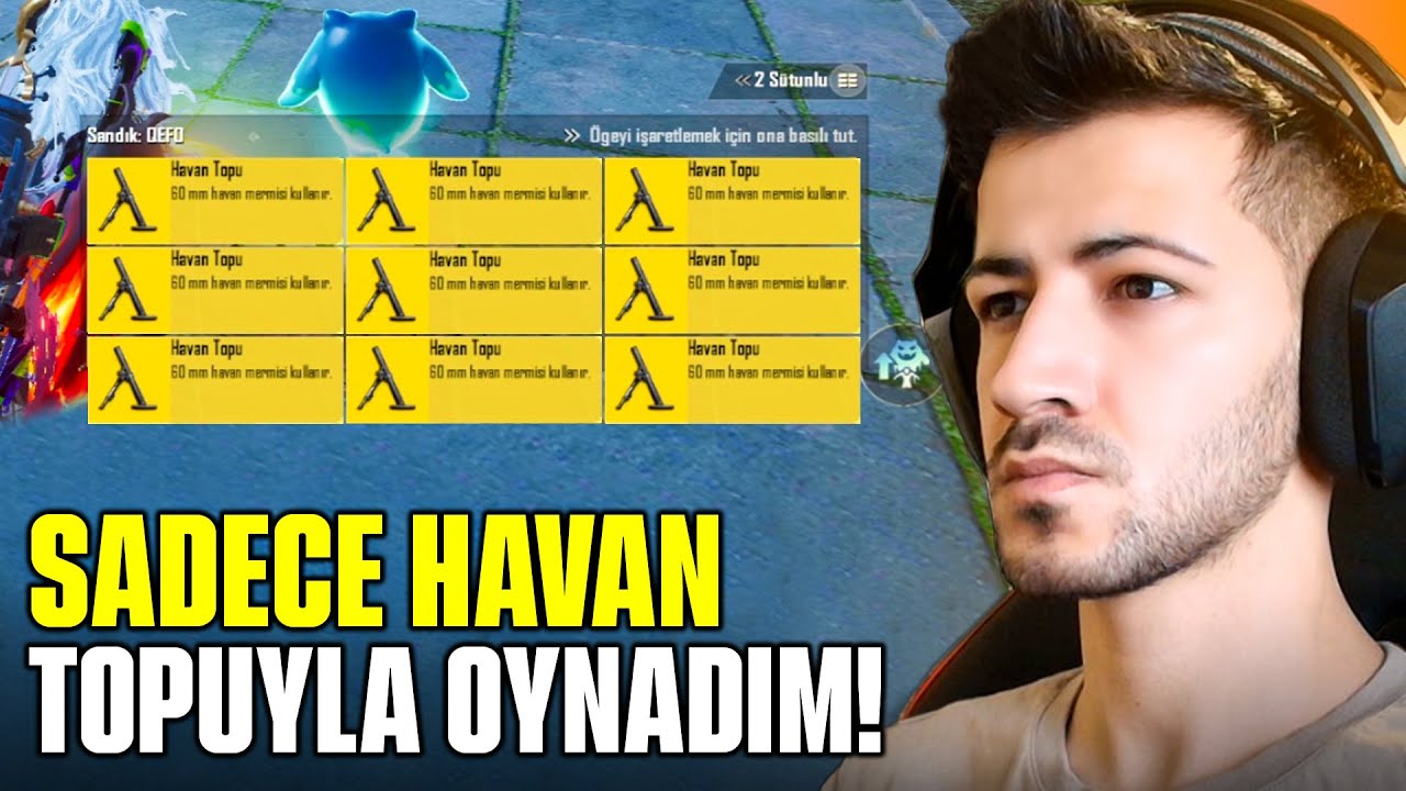 SADECE HAVAN TOPUYLA WİN ALMAK? (İMKANSIZ MI?) pubg mobile
