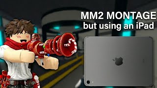 MM2 Candy set Montage On iPad! || Roblox Murder Mystery 2 