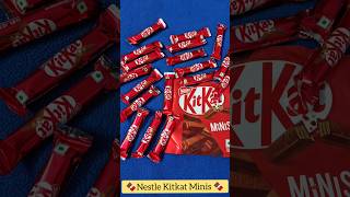 Nestle Kitkat Minis #shorts #youtubeshorts #ytshorts #foodie  #unboxing #review  #viral #chocolate