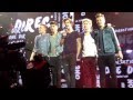 Liam pulls Harry's trousers down front row