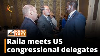 Raila meets visiting Senator Chris Coons