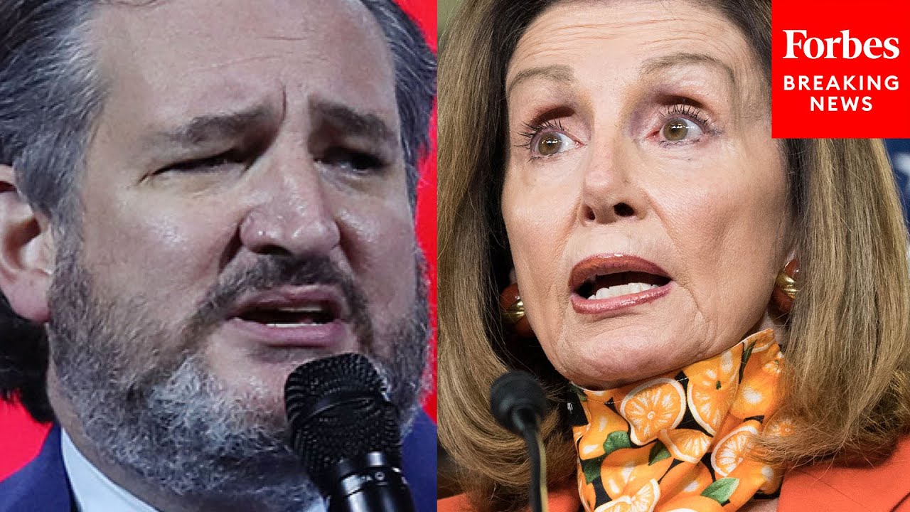 JUST IN: Ted Cruz Excoriates Pelosi For Mask Mandate, Takes Aim At CDC Over Changed Guidance