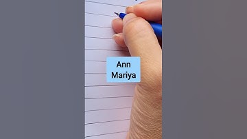Ann Mariya #happy #handwriting #beautiful #tipsandtrick #request #name #art #artist @WriteItUp3