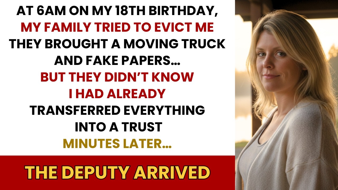 At 6AM on My 18th Birthday, My Family Tried to Evict Me — They Didn’t Know I Owned Everything