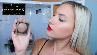 Max Factor Creme Bronzer Review + Demo ♡ Puglisevich - YouTube