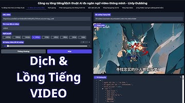 Cài Đặt Linly-Dubbing - Tách  Phụ Đề, Dịch, Ghép Giọng AI Tự Động Cho Video