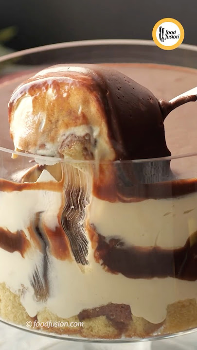 Boston Cream Pie Trifle Recipe By Food Fusion