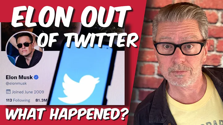 Elon out of Twitter! What happened?