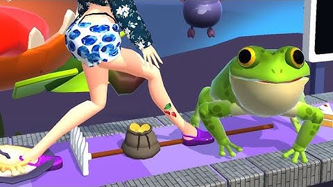 Tippy Toe 3d asmr - New Update Gameplay | Tippy Toe Game Android,iOS Level 269