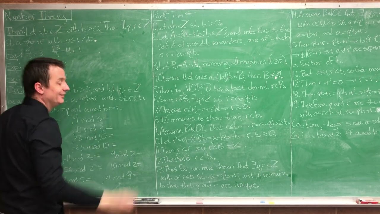 Lecture 17 (Discrete Math) Number Theory and Dividing