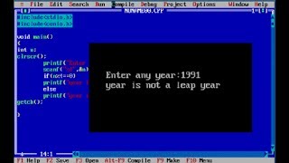 FIND OUT ENTERED YEAR IS LEAP YEAR OR NOT (c-programming)
