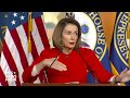 WATCH: Rep. Pelosi holds weekly news briefing
