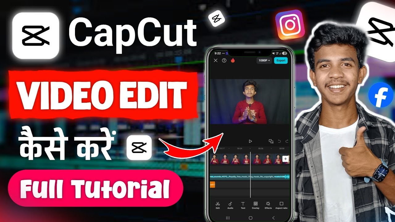 How To Edit Like Cinematic Video In Capcut | Capcut video editing full course ✅