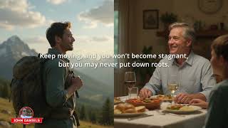 A Rolling Stone Gathers No Moss (old adage)