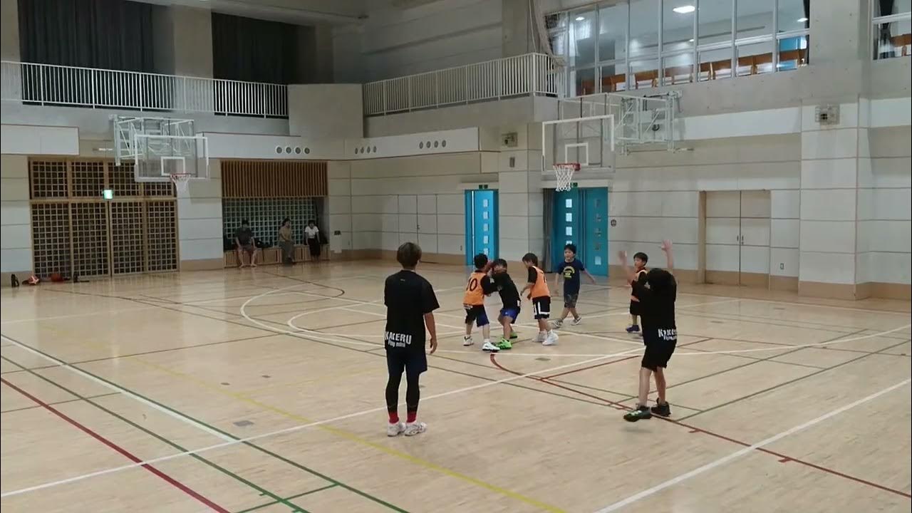 2023/08/03 東京都北区西浮間小学校にてミニバス(U12)& U15の練習を開催 YouTube