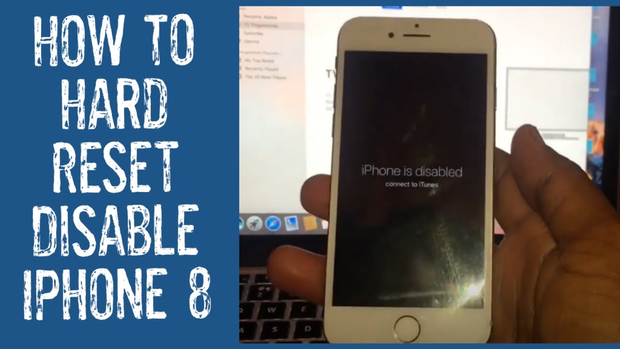 How To: Hard Reset Disabled iPhone 18