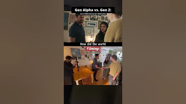 Millennials: hey Gen Z you feeling old yet?! 📉🤯 Full Gen Z villain song on channel now!