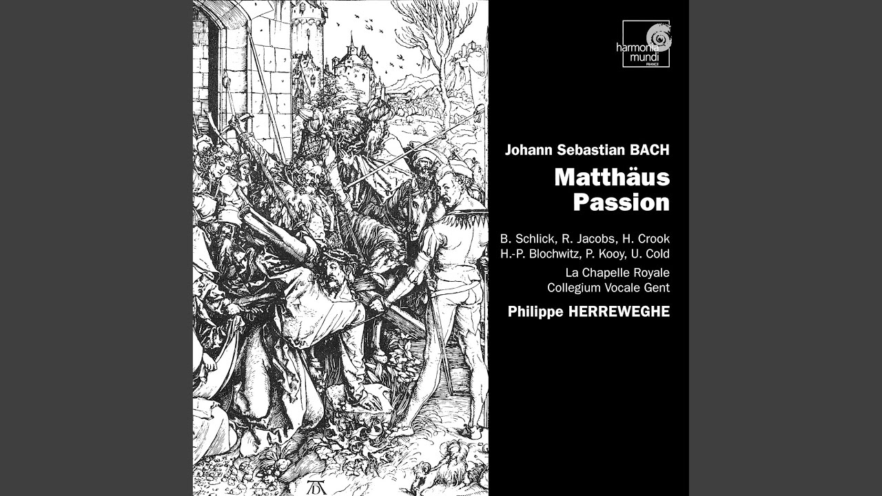 Regardez St. Matthew Passion, BWV 244, Part 2: No. 67, Recitativo (Sopran, Alt, Tenor, Baß, Chorus I &... sur YouTube Regardez St. Matthew Passion, BWV 244, Part 2: No. 67, Recitativo (Sopran, Alt, Tenor, Baß, Chorus I &... sur YouTube